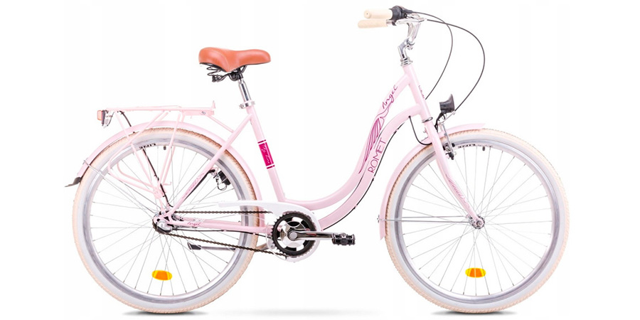Фотографія Велосипед ROMET Pop Art 26" (2019) 2019 Рожевий